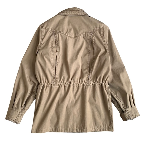 Because Its There Seattle VTG Field Jacket XS Brown Chore Utility Coat USA Made - Picture 7 of 12